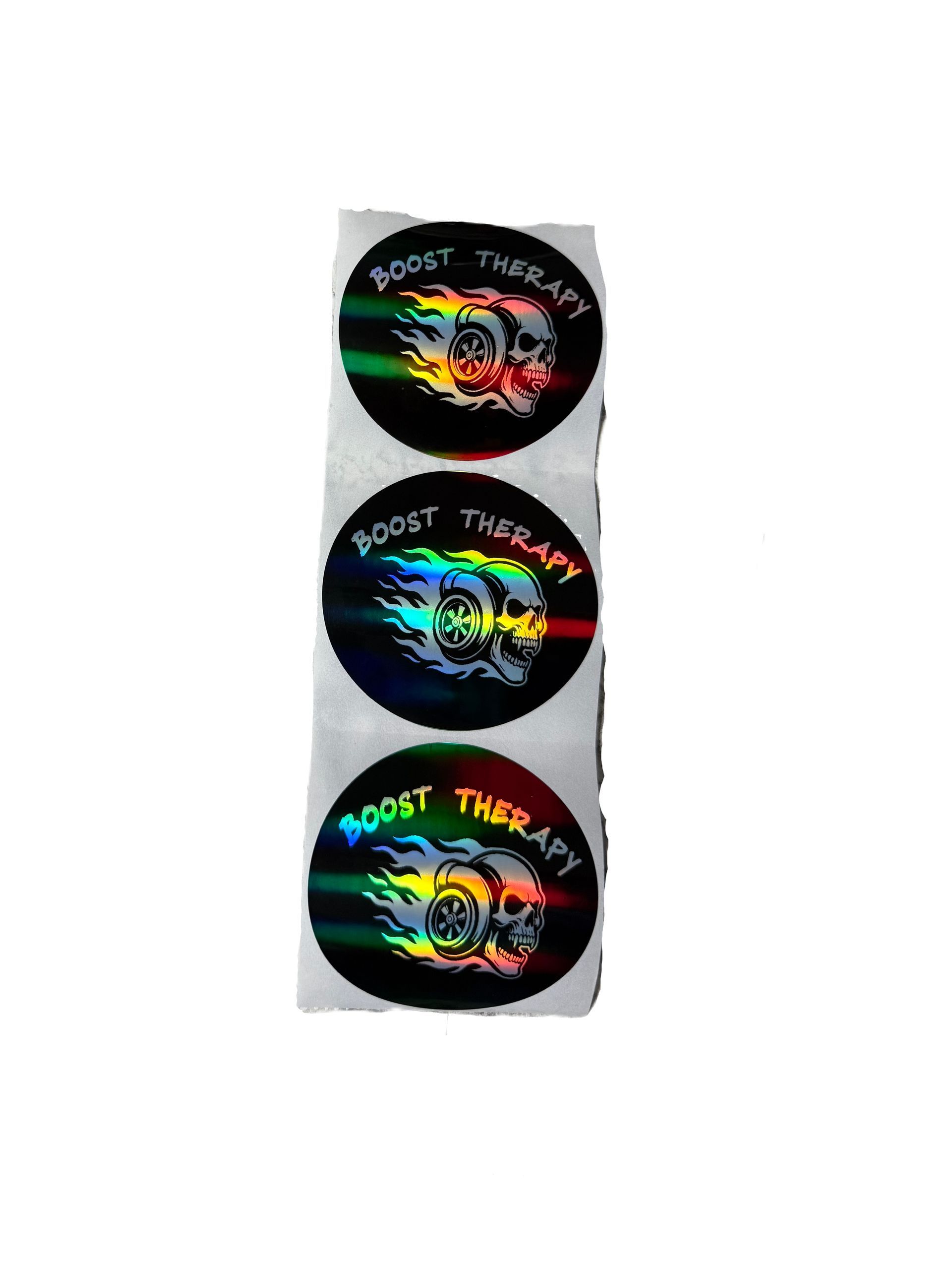 BOOSTTHERAPY Holographic Stickers