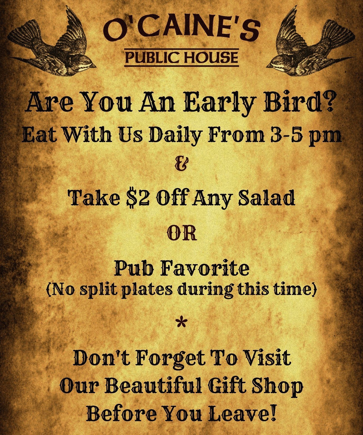 Live Entertainment — Pub's Hour and Late Night Menu in Rancho Mirage, CA