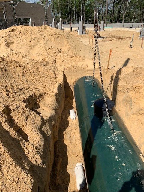 Buried Storage Tank - Gainesville, FL - Davis Gas Company Inc.