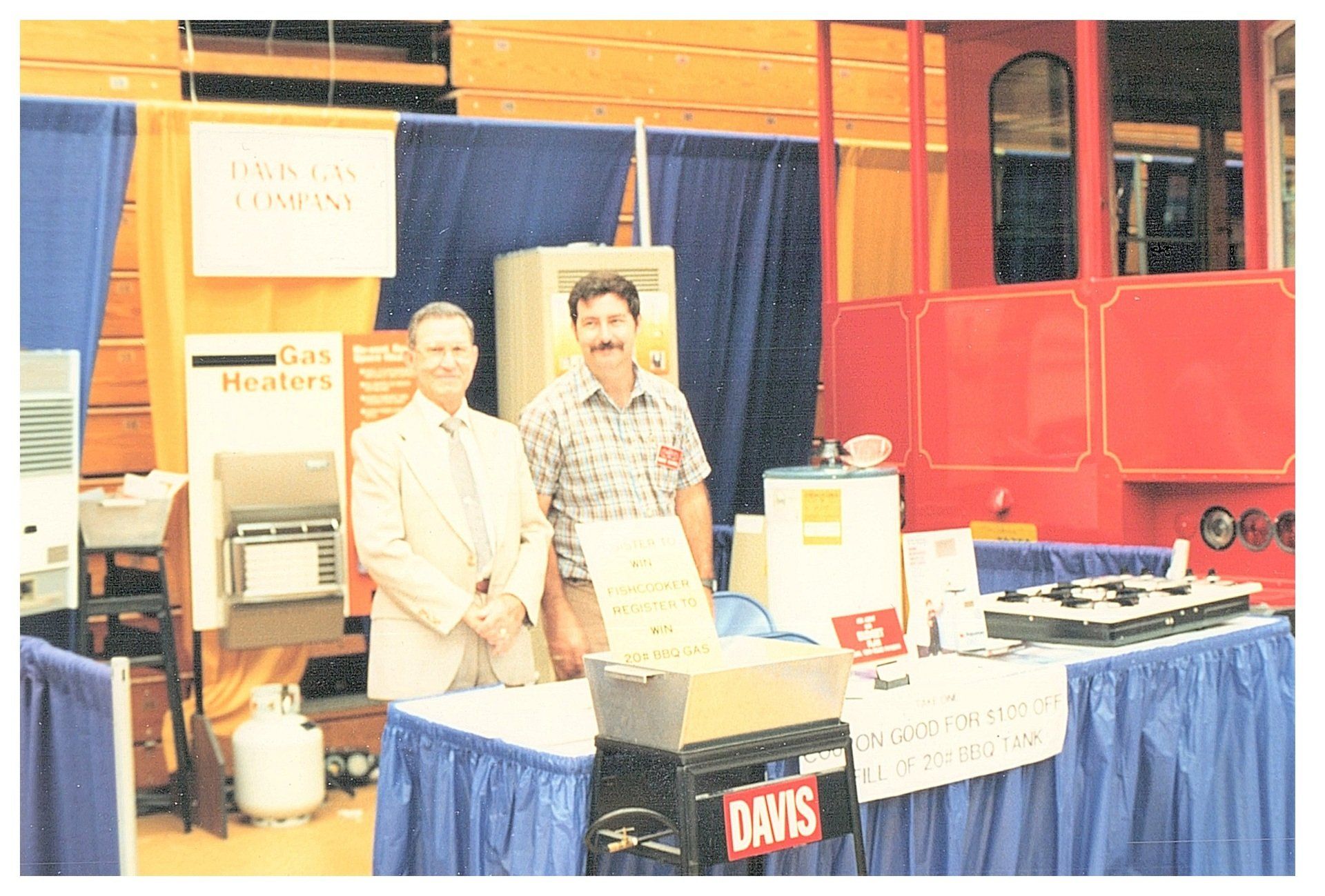 Owner And His Client Taking Picture - Gainesville, FL - Davis Gas Company Inc.