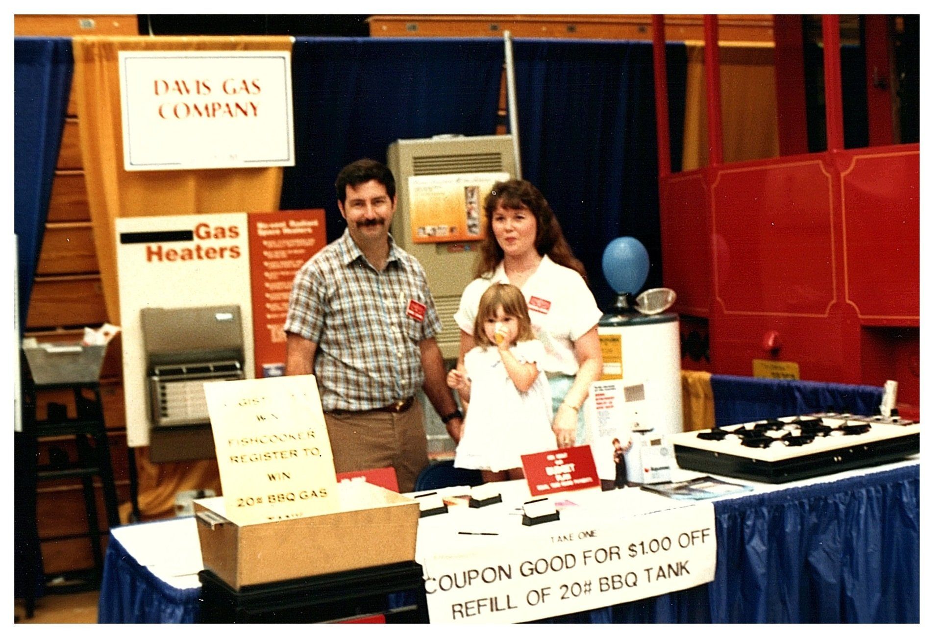 Owner Of Davis Gas Company With His Family - Gainesville, FL - Davis Gas Company Inc.