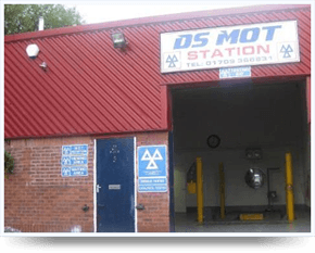 Garage of DS Motors & MOT Testing 