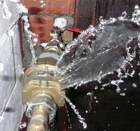 Lekkende vloerverwarming