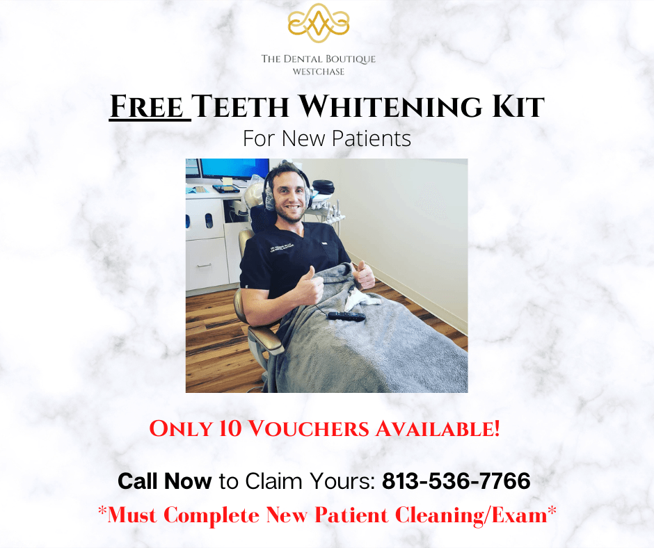 free teeth whitening kit special offer