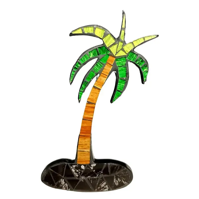 Small Mosaic Palm Tree 8