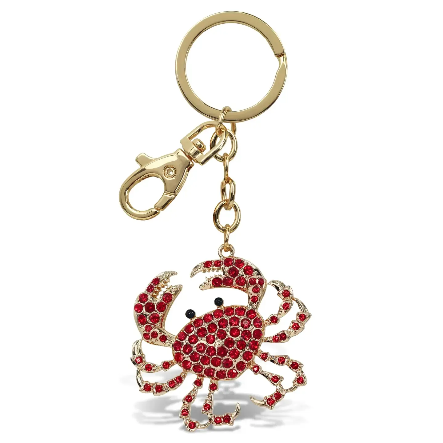 CTG 6265 Gold Sparkling Charms Crab