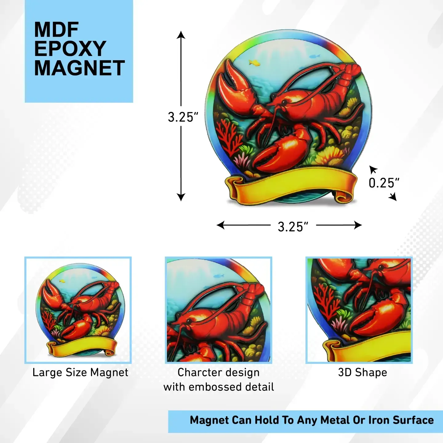 CTG 7058 MDF Epoxy Mag Lobster