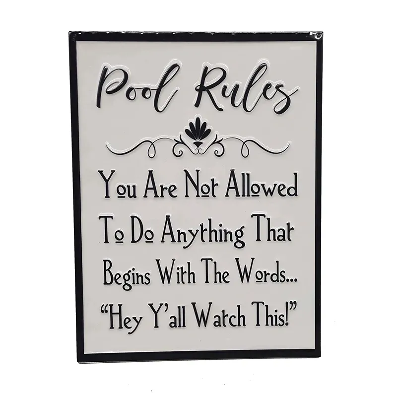 Pool Rules