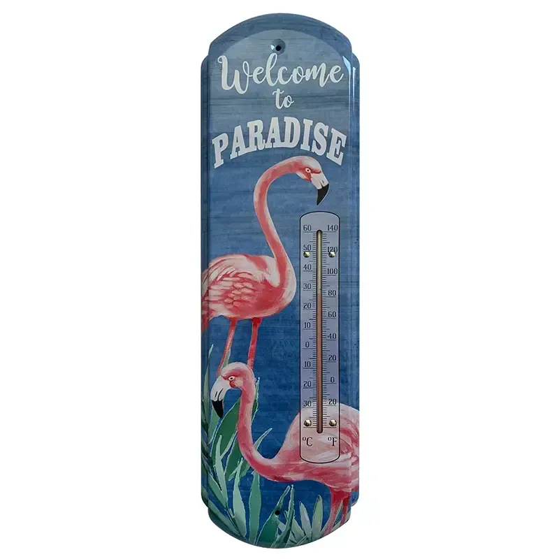 Flamingo Thermometer 17.5