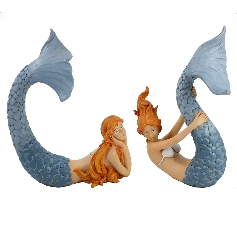 Resin Posing Mermaid