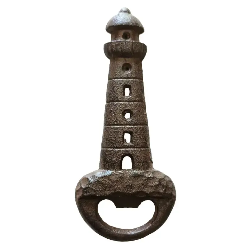 Lighthouse Cast Iron Bottle Opener 5.25