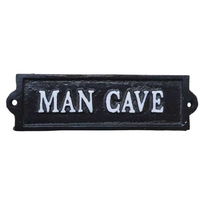 Man Cave Wall Plaque
