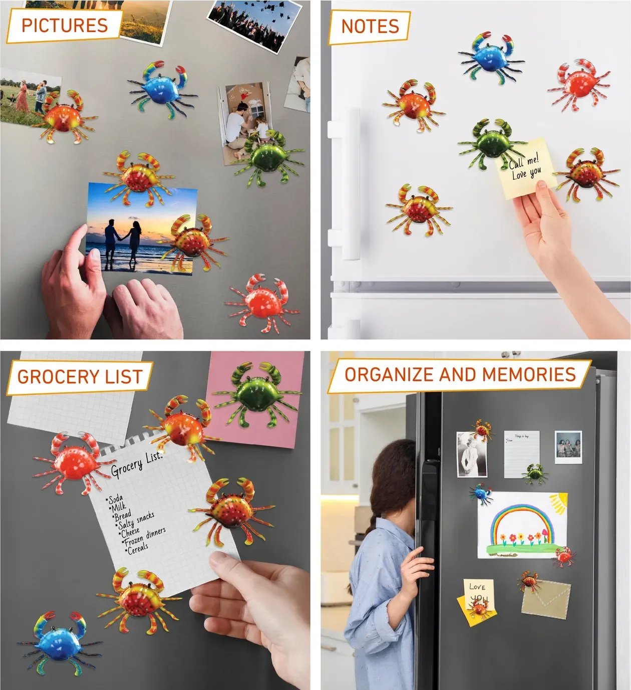 CTG 7719 Bobble Crab Magnet