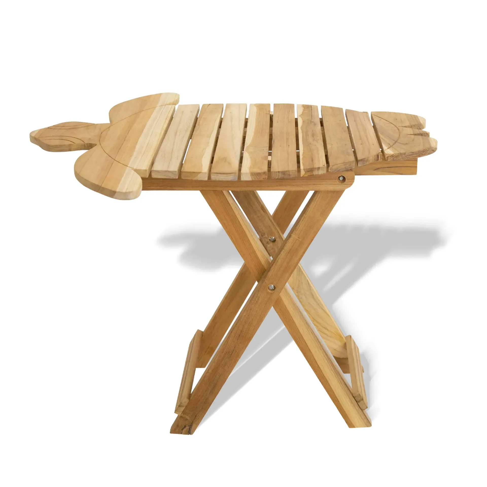 Turtle Folding Table Teak