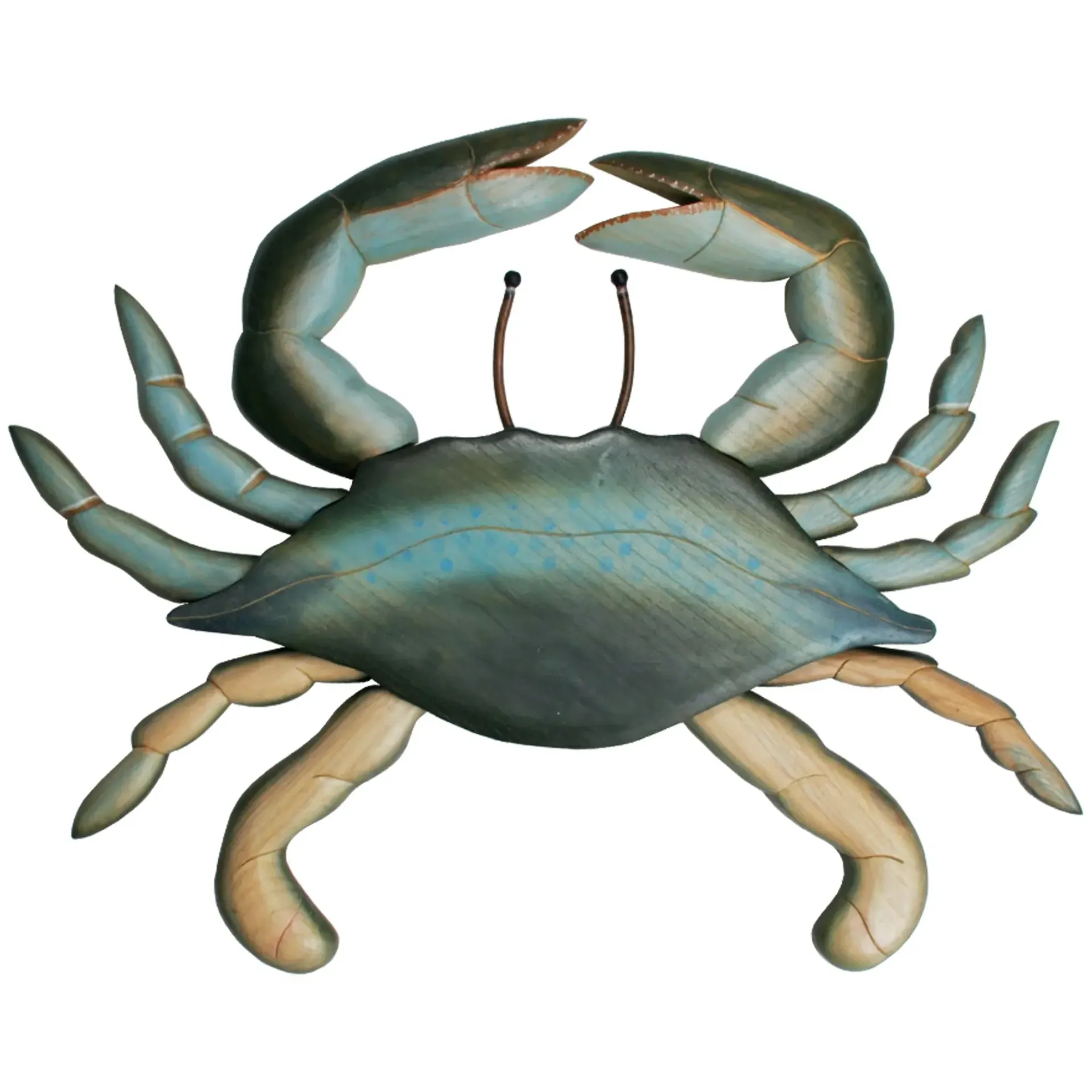 Blue Crab Carved Large
