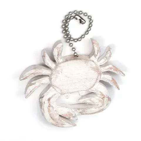 Crab Whitewash Fan Pull