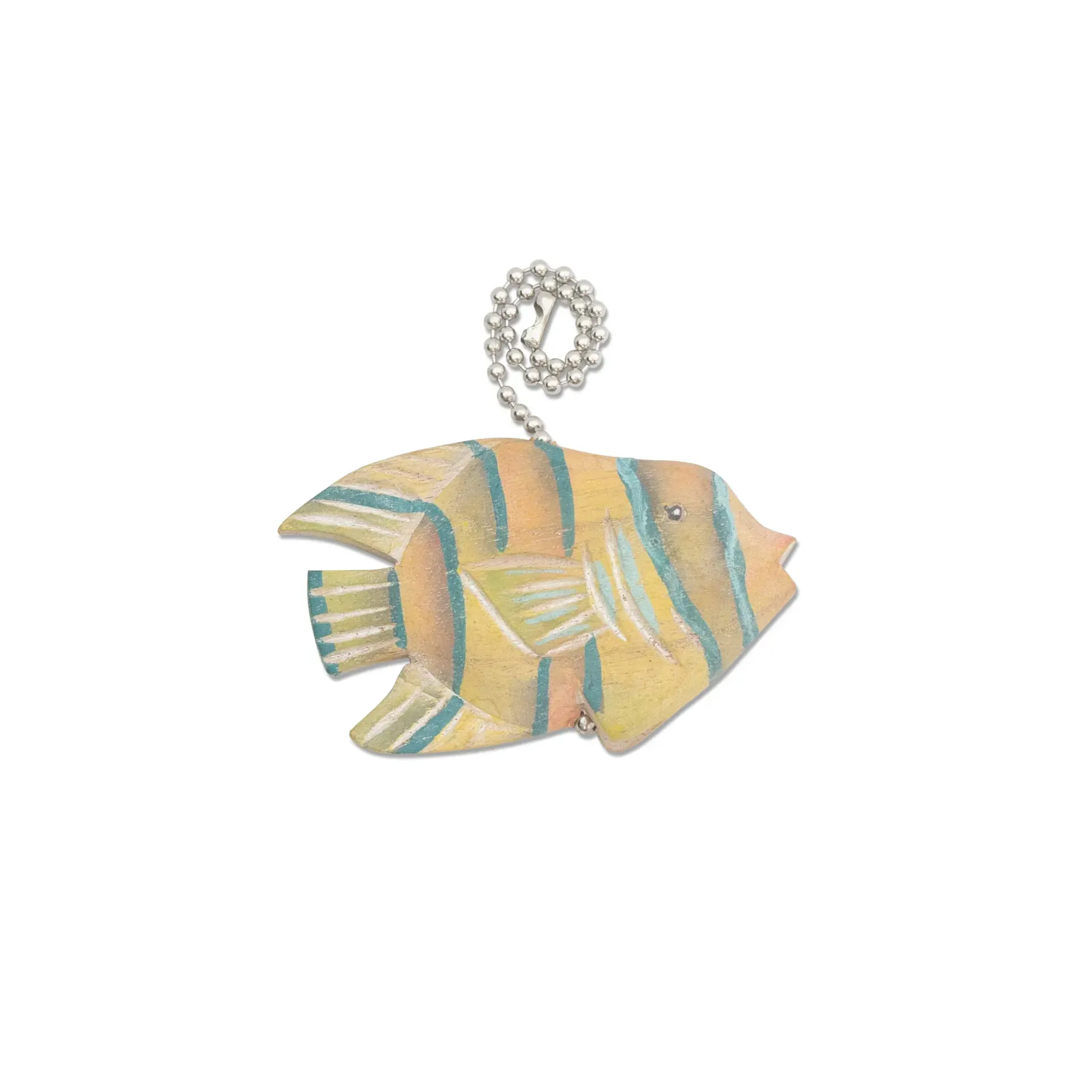 Tropical Angel Fish Fan Pull