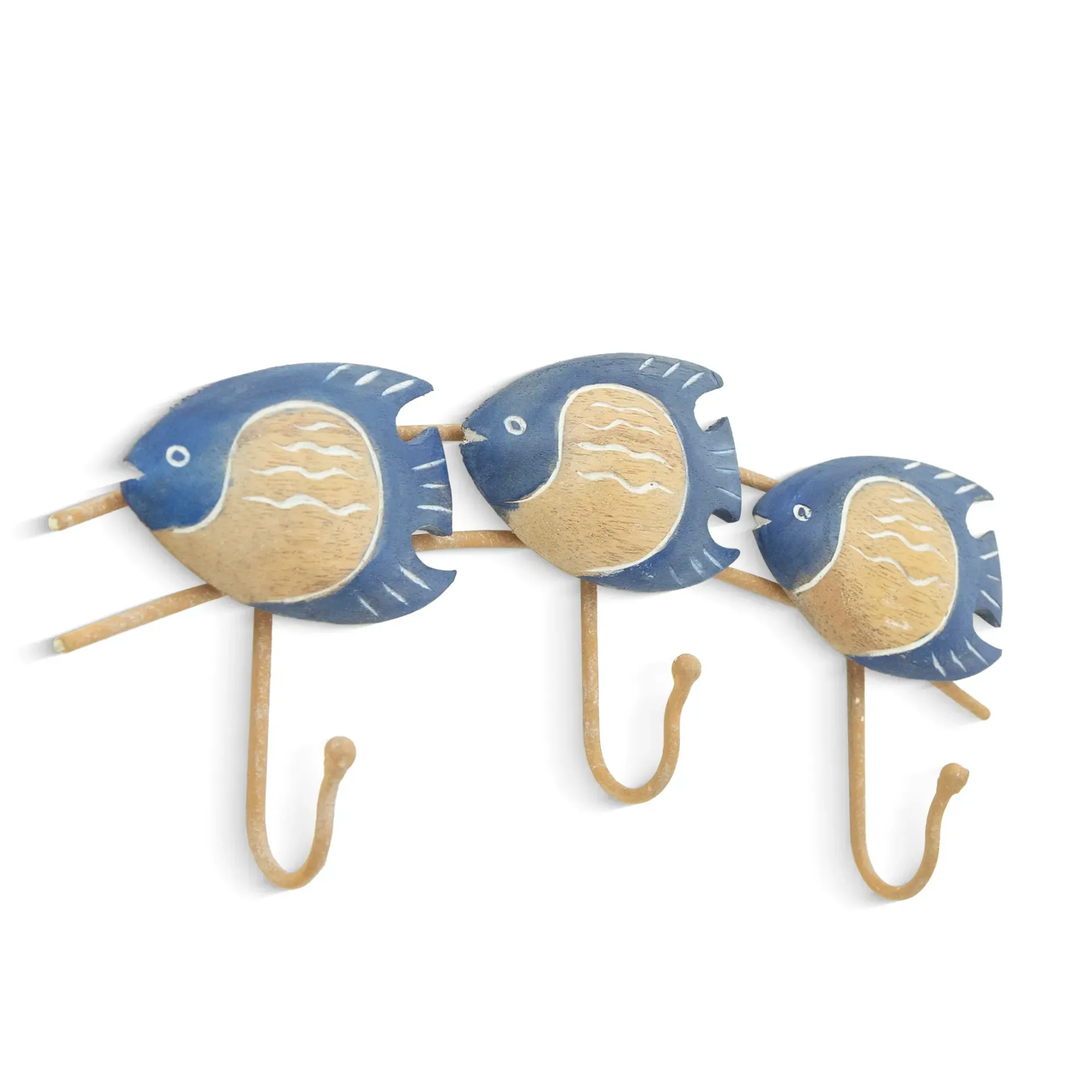 Triple Hooks Blue Fish