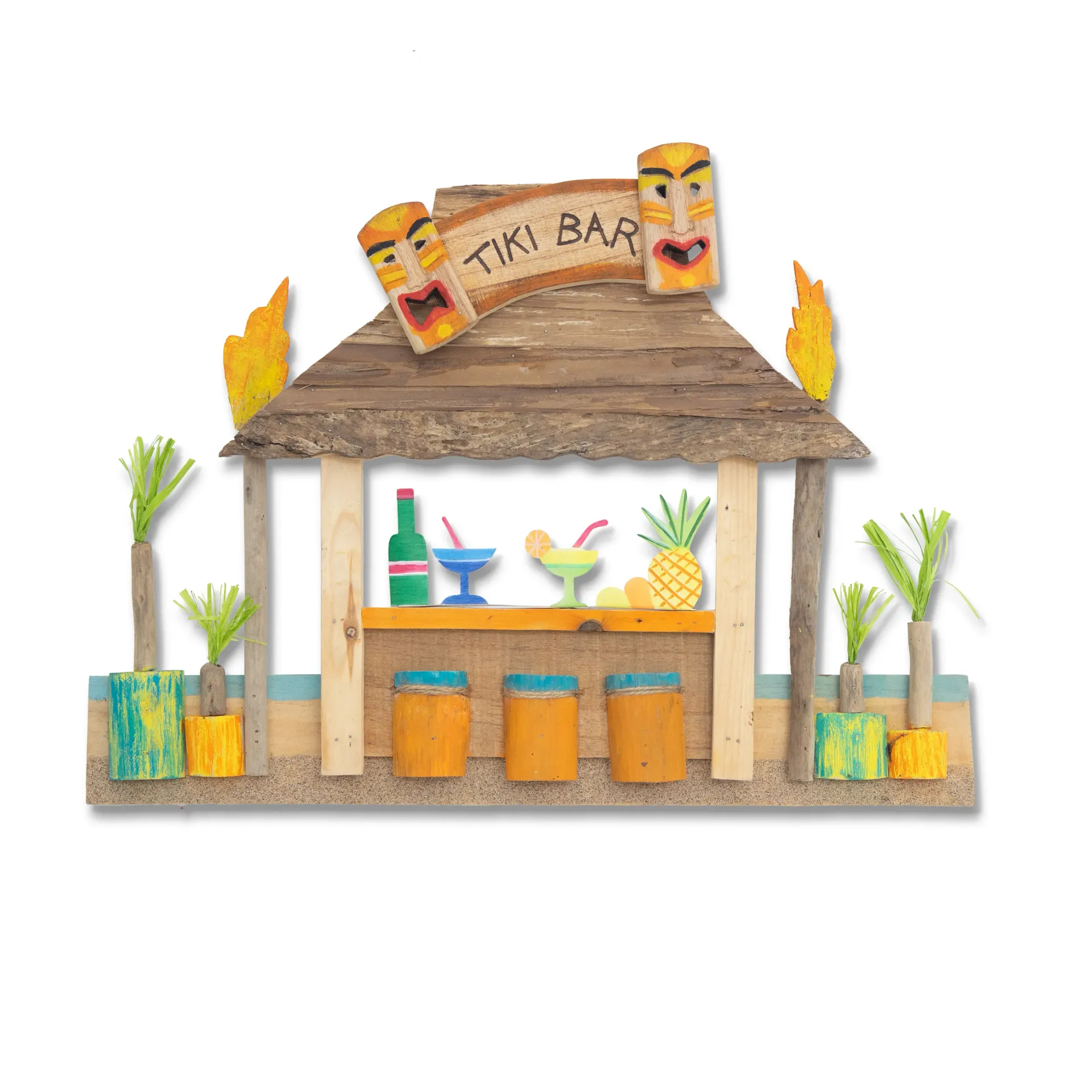 Tiki Bar Beach Junk