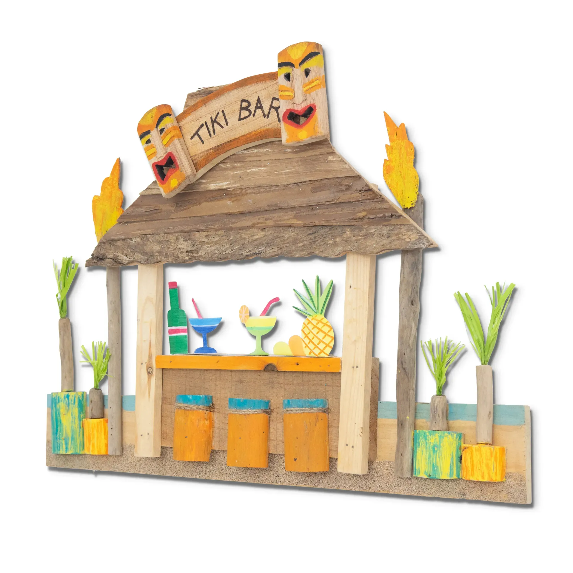 Tiki Bar Beach Junk