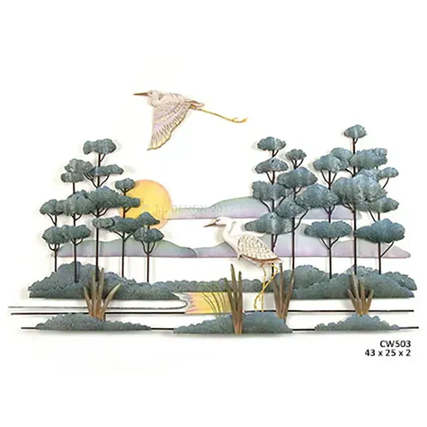 Savannah Scene Heron