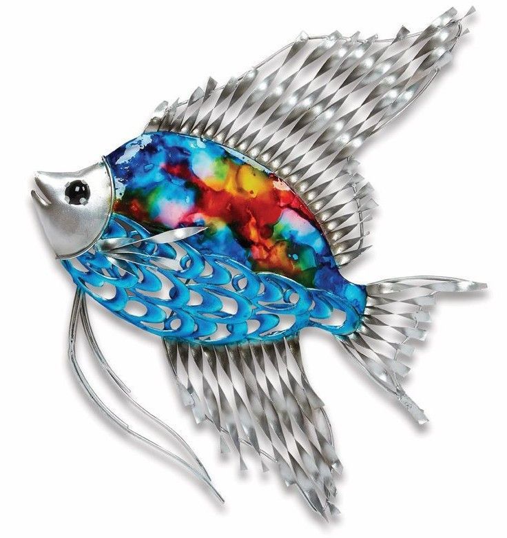 KK MAW-16F Fish Colorful Wall Art