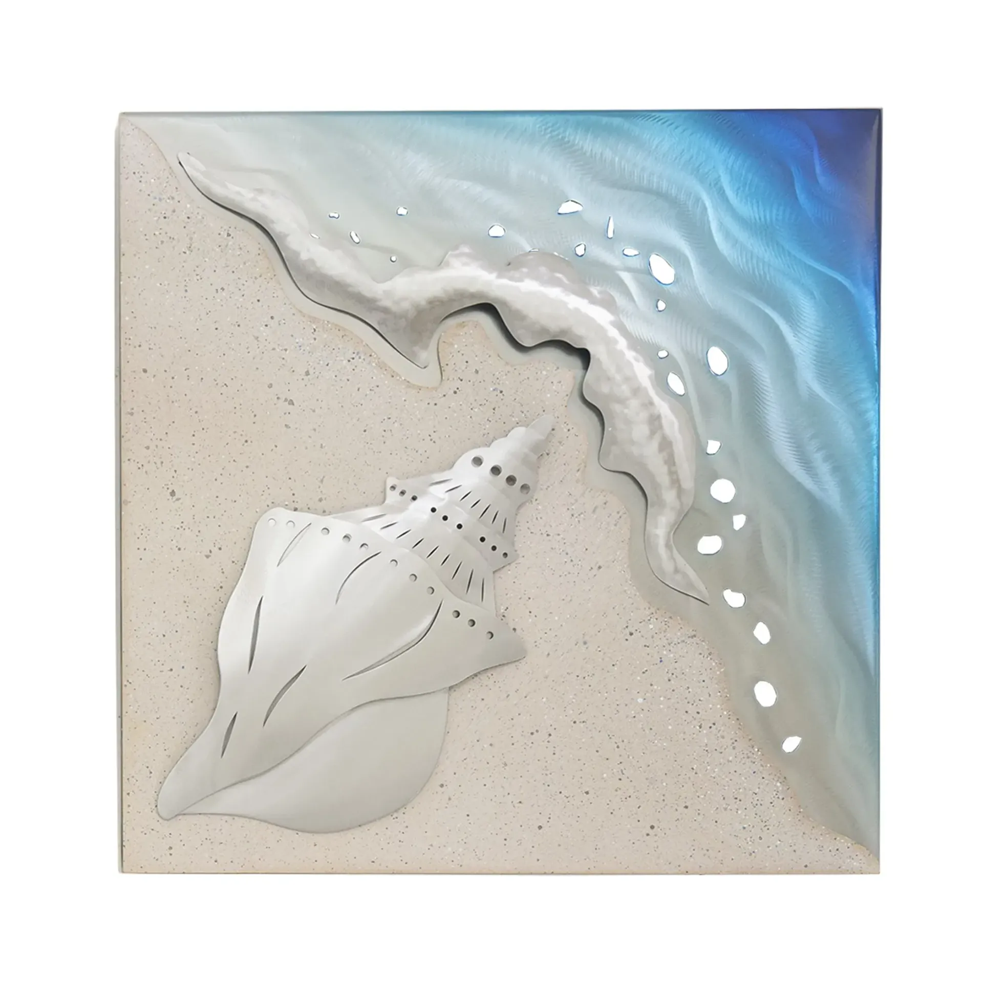 Conch Shell on Square