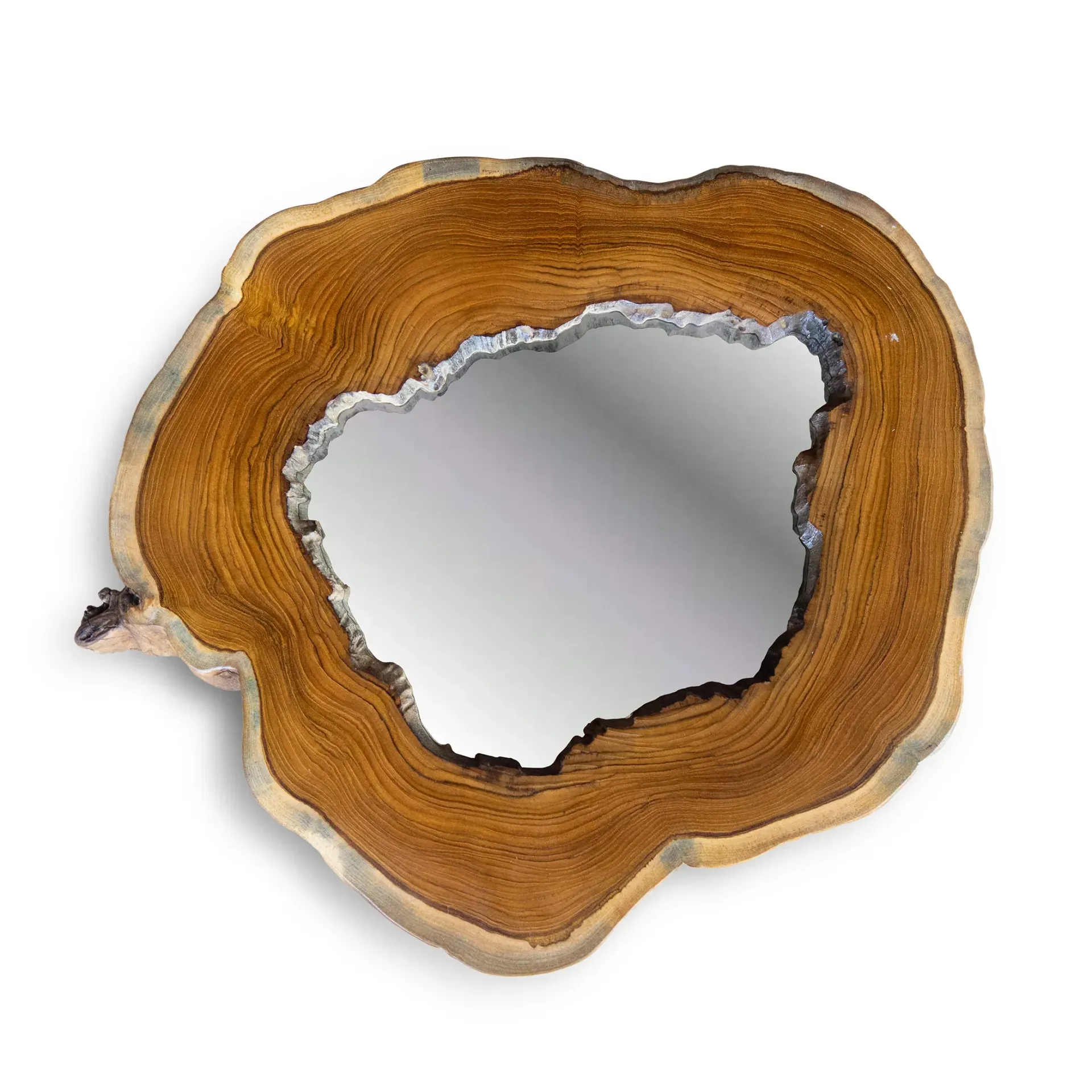 Teak Mirror Large (65x50 approx)