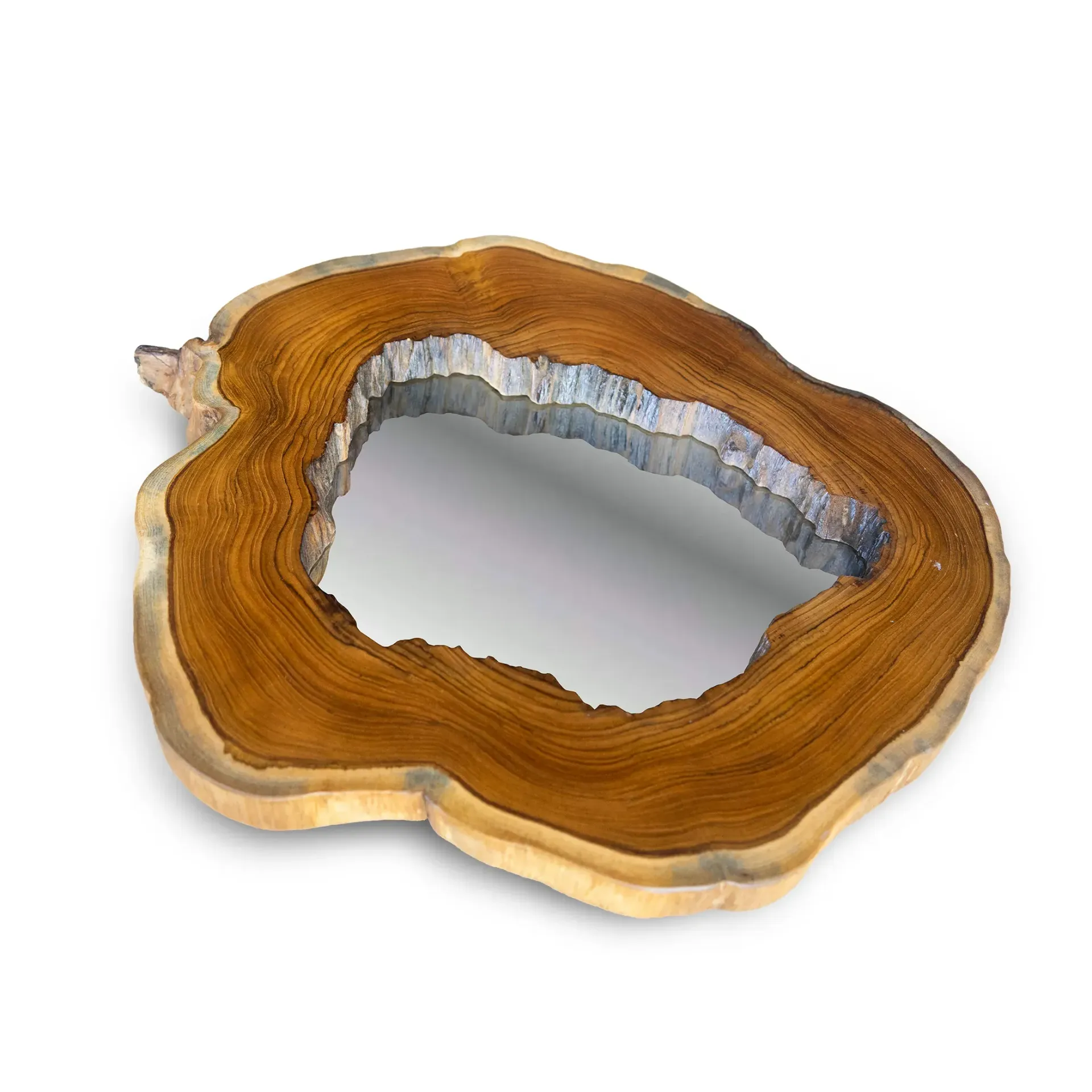 Teak Mirror Large (65x50 approx)