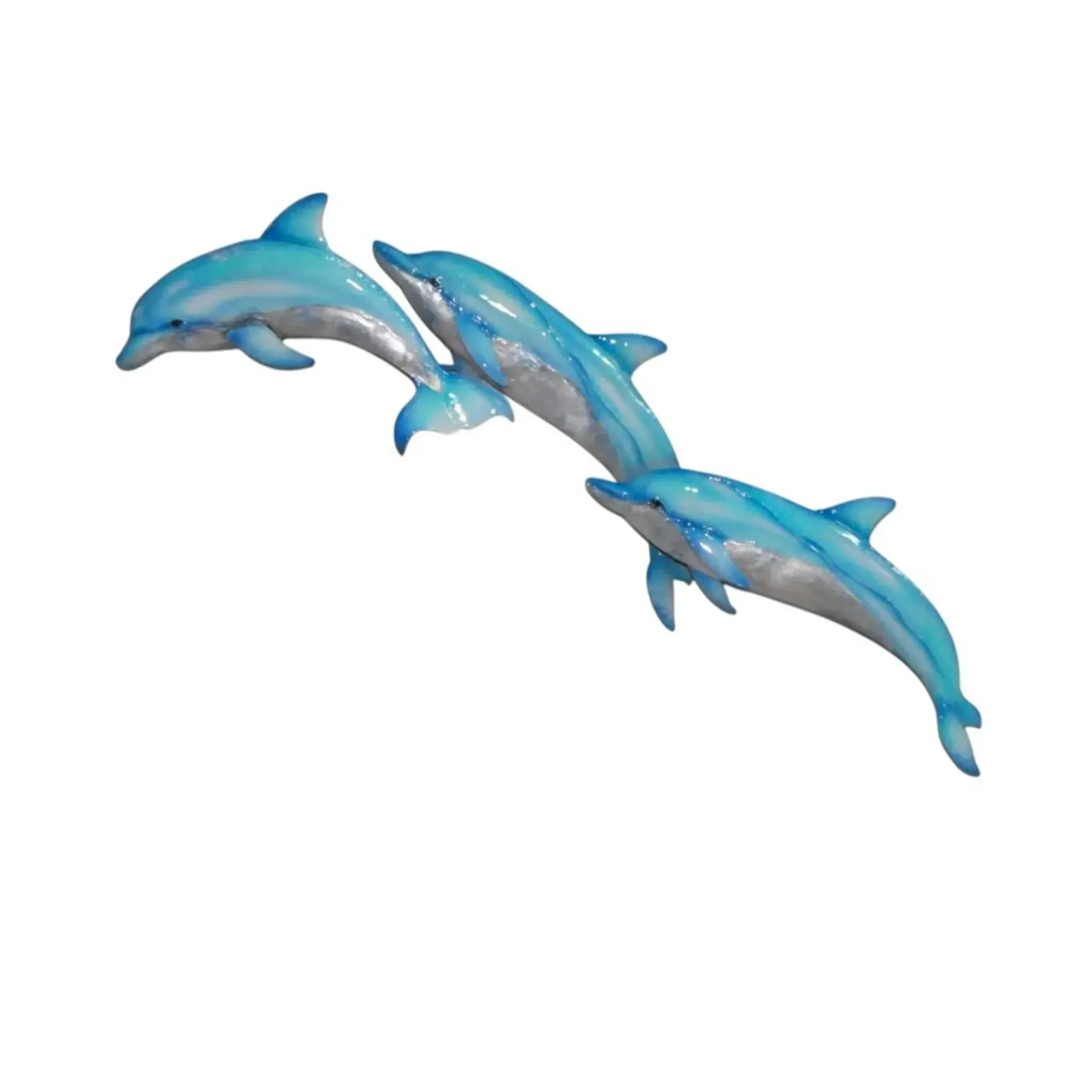 Capiz Dolphin Pod Metal WD