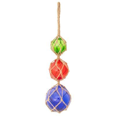 Triple Glass Nautical Float