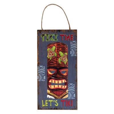 GI W-9696 Tiki Mask Sign
