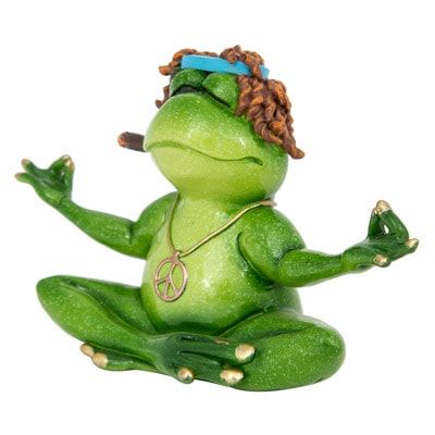 Hippie Yoga Frog