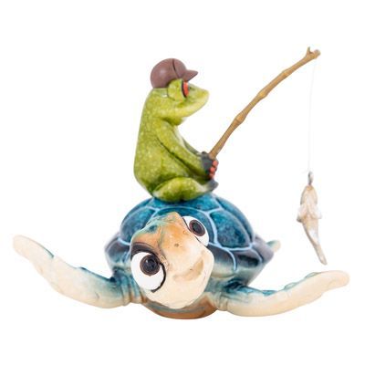 5 Inches Long Frog and Turtle Fishing