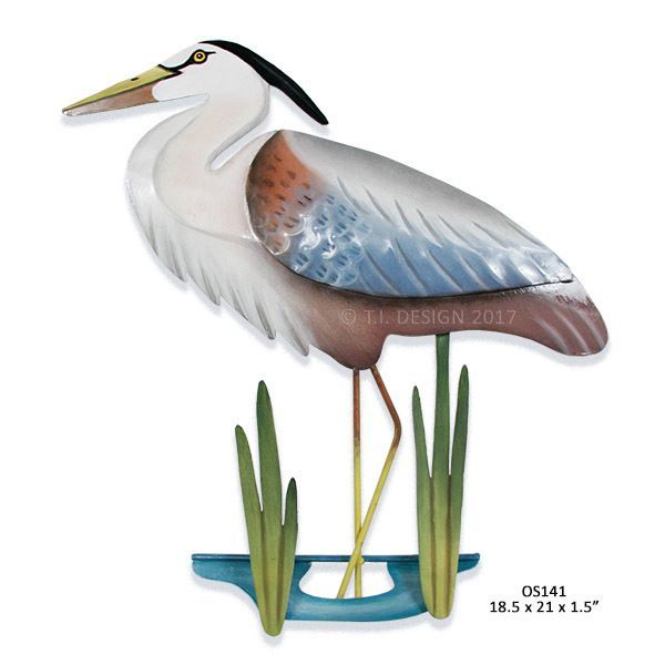 Heron Head Down