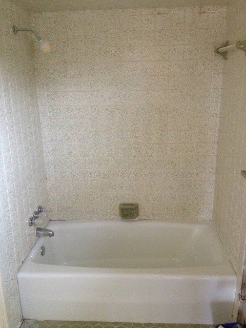 resurfaced bath tub