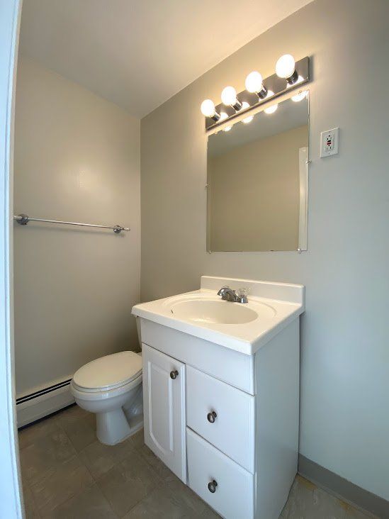 Simple and clean bathroom — Vernon, CT — A1 Properties