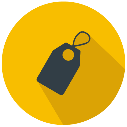 discount pricing self storage unit icon
