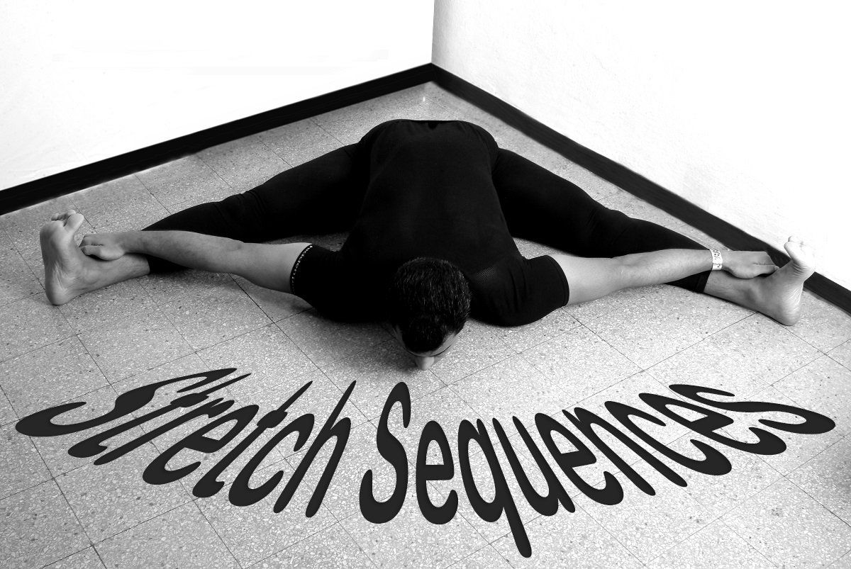 Stretch Sequence Forward open legs