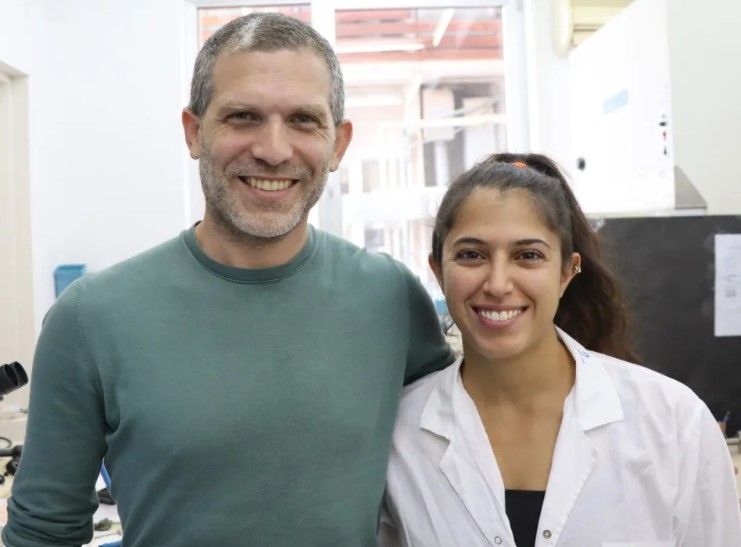 Dr Ben Maoz and student Neta Shvil  (Tel Aviv University)