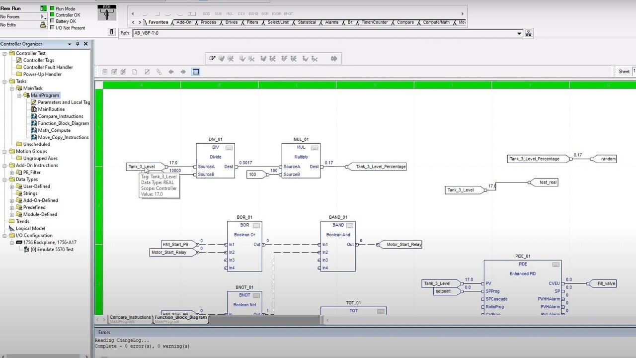 Online PLC Programming