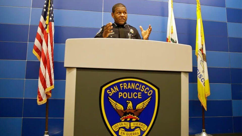 SFPD  Police Chief Bill Scott