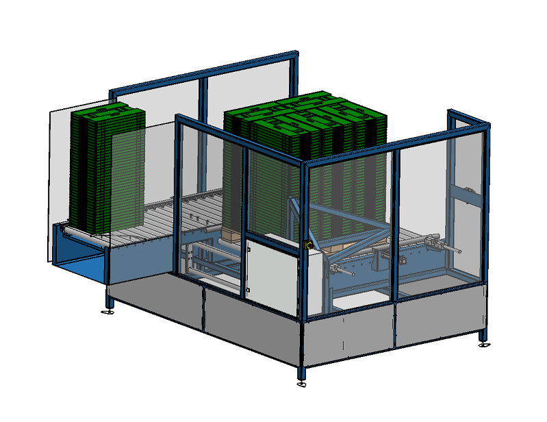 Ontwikkeling formaatvriendelijke depalletiseerder - Reintjes Systems