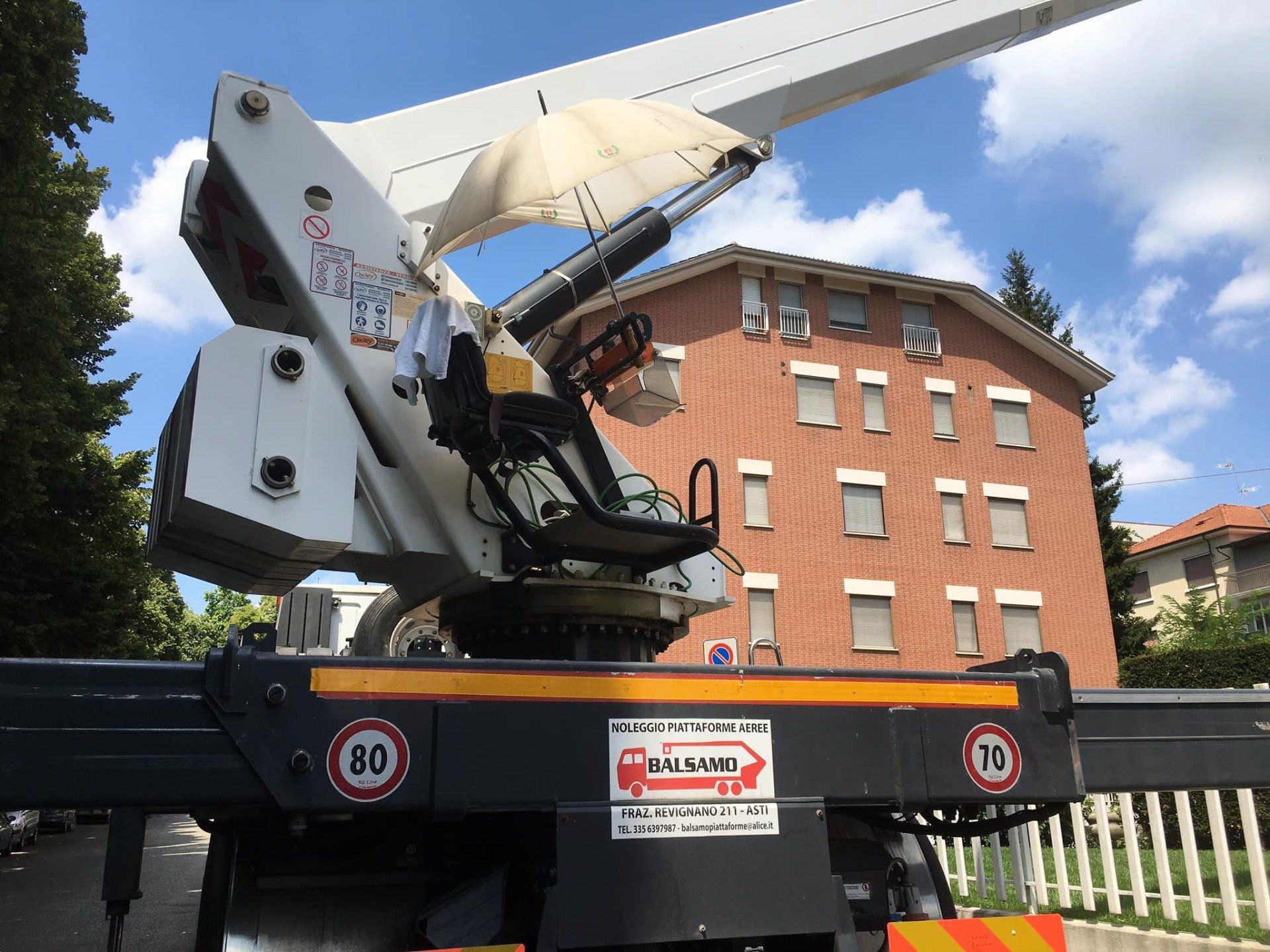 autoscala per lavori ad alta quota