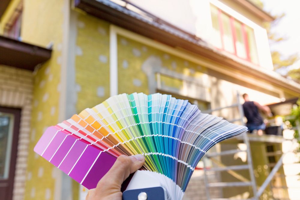 ampia scelta colori per facciata esterna