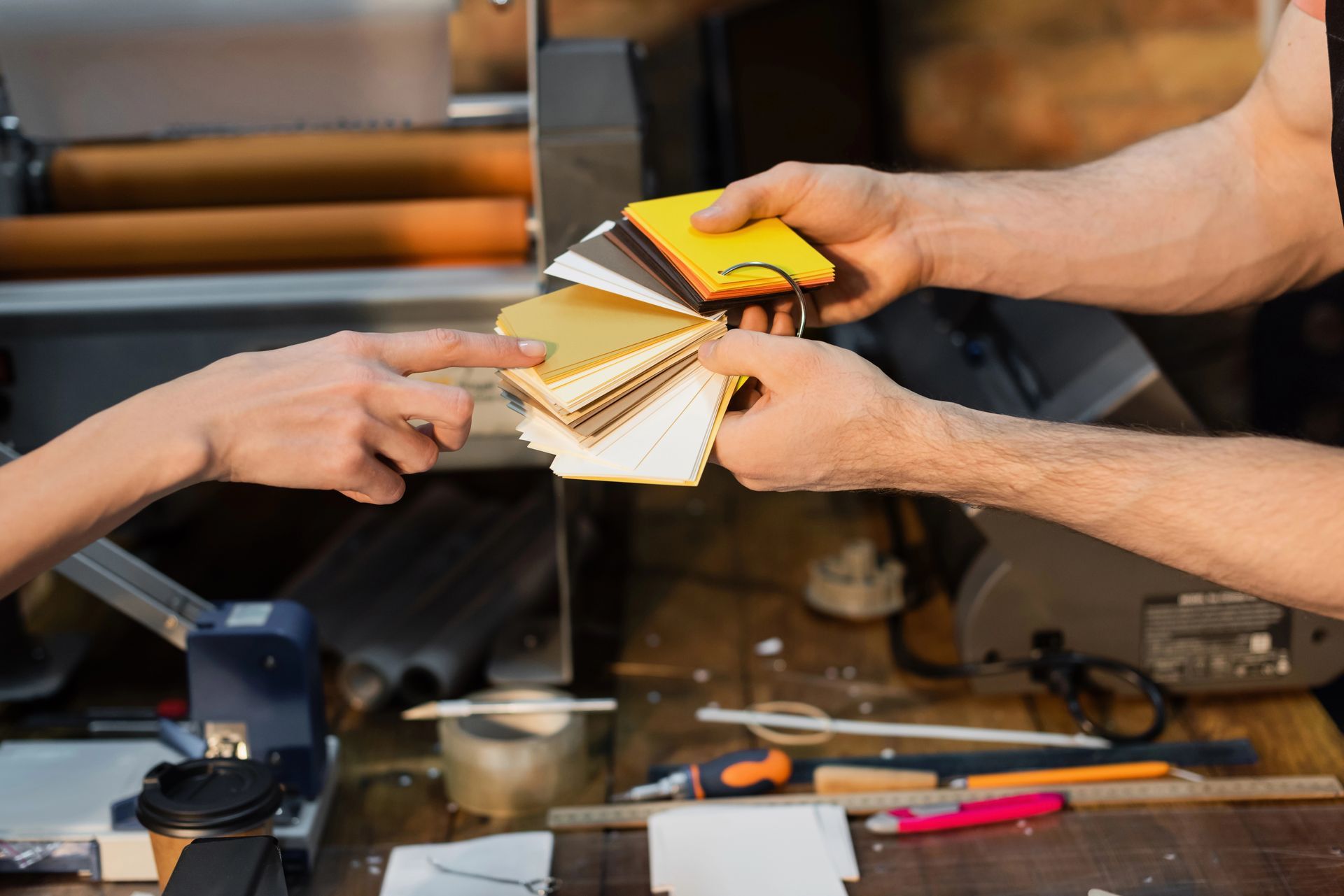 scelta finiture per legno