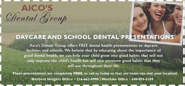 Daycare and School Dental Presentations — Westlake, OH — Aico’s Dental Group