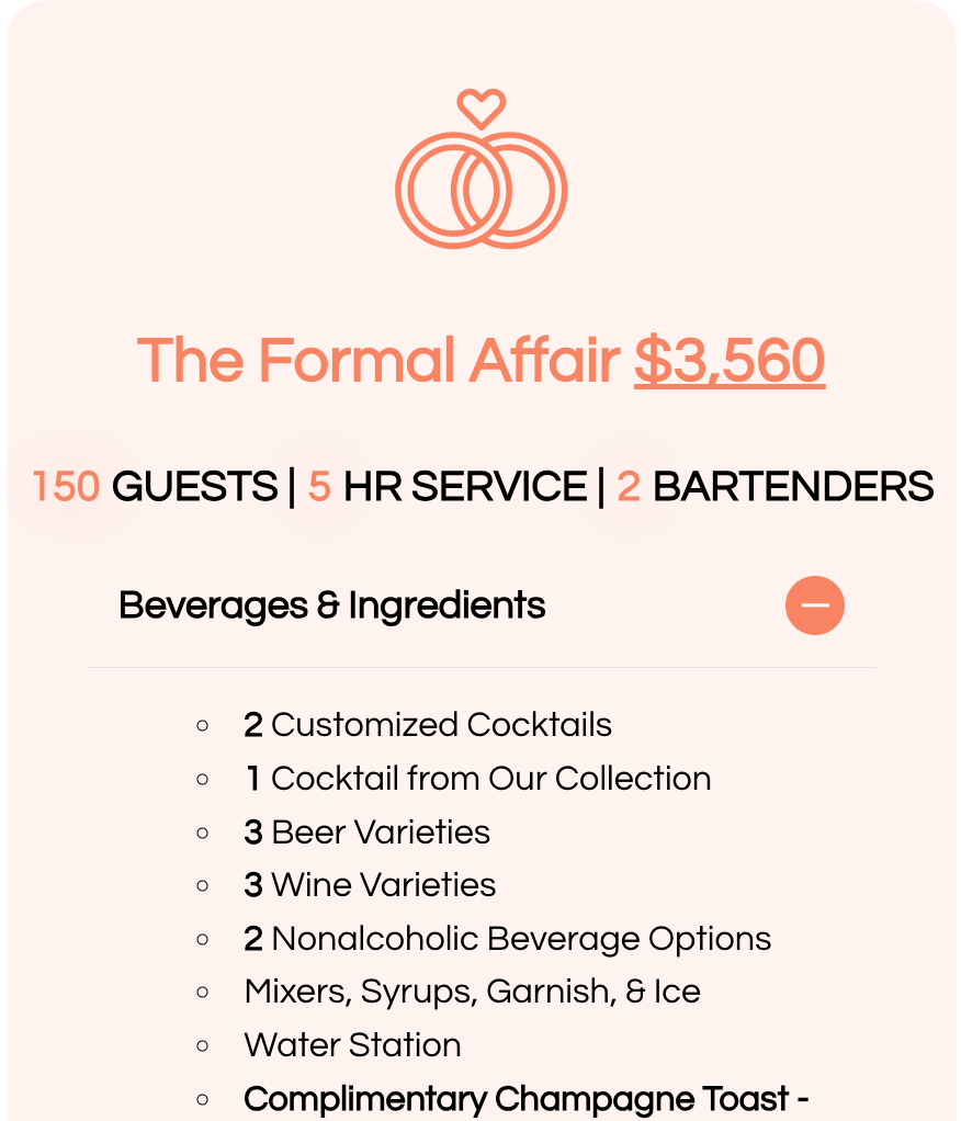 The Formal Affair package