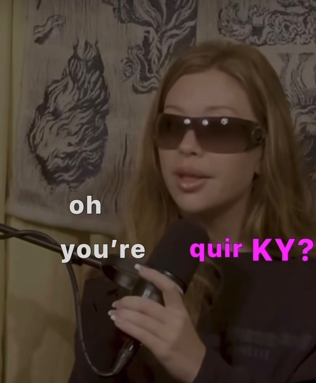 Gabby Windey talking quirk