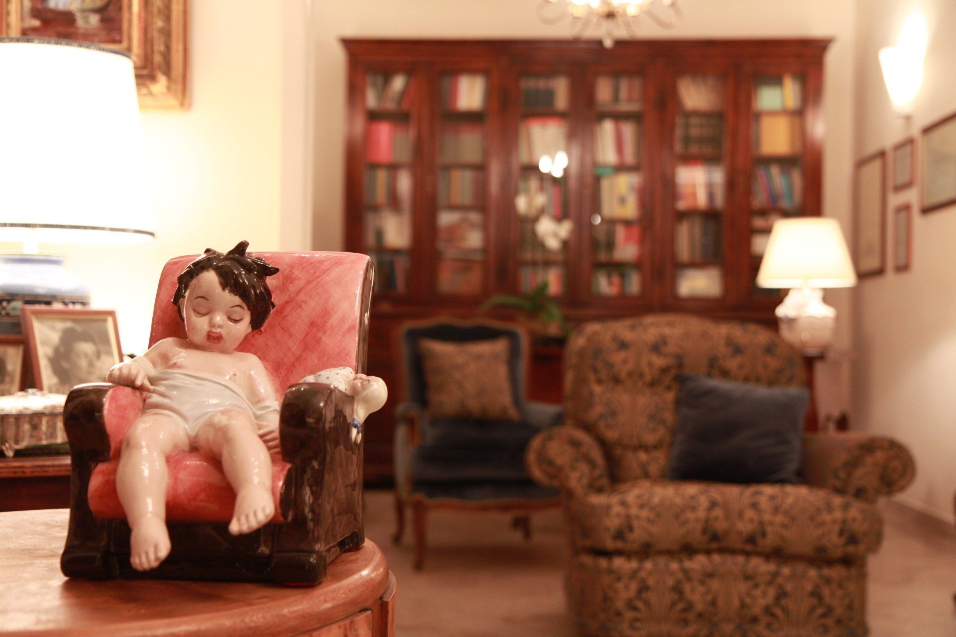 Libreria nello studio di psicoterapia a Milano della dottoressa Massimelli